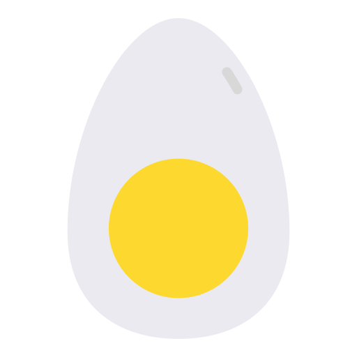 Egg Good Ware Flat icon