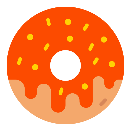 donut Good Ware Flat Icône