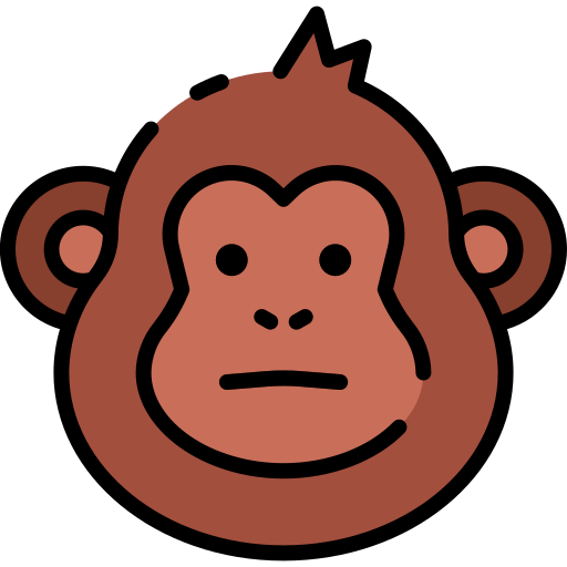 猿 Good Ware Lineal Color icon