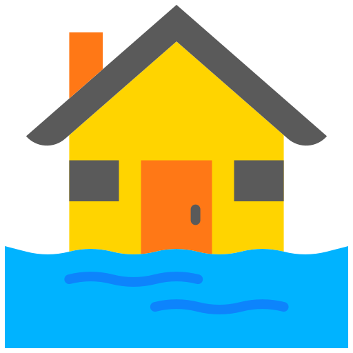 powódź Good Ware Flat ikona