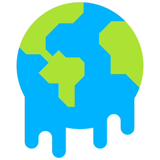 Global warming Good Ware Flat icon