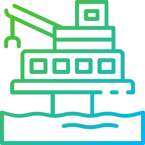 Oil platform Good Ware Gradient icon