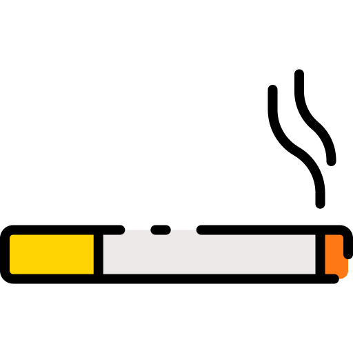 Smoke Good Ware Lineal Color icon
