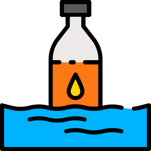 inquinamento dell'acqua Good Ware Lineal Color icona