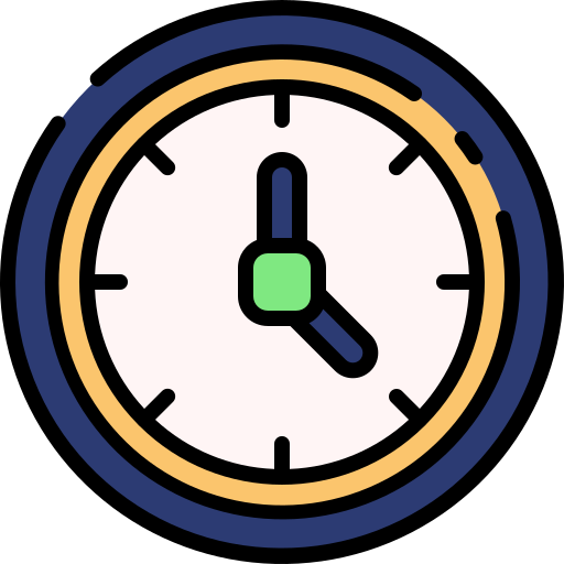 Clock Good Ware Lineal Color icon