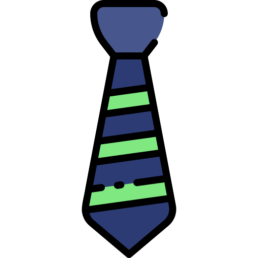 krawat Good Ware Lineal Color ikona