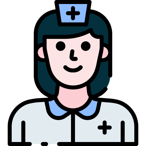 Nurse Good Ware Lineal Color icon