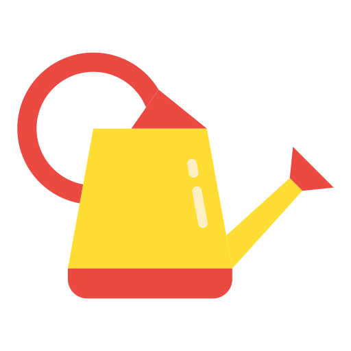 Watering can Good Ware Flat icon