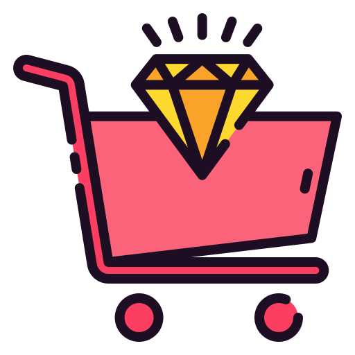 Shopping cart Good Ware Lineal Color icon