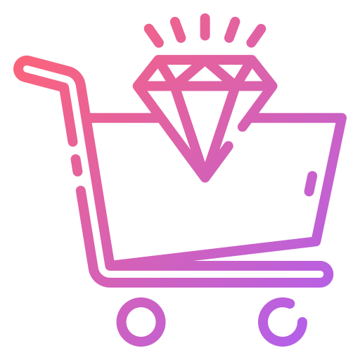 Shopping cart Good Ware Gradient icon
