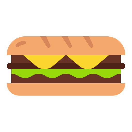 Sandwich Good Ware Flat icon