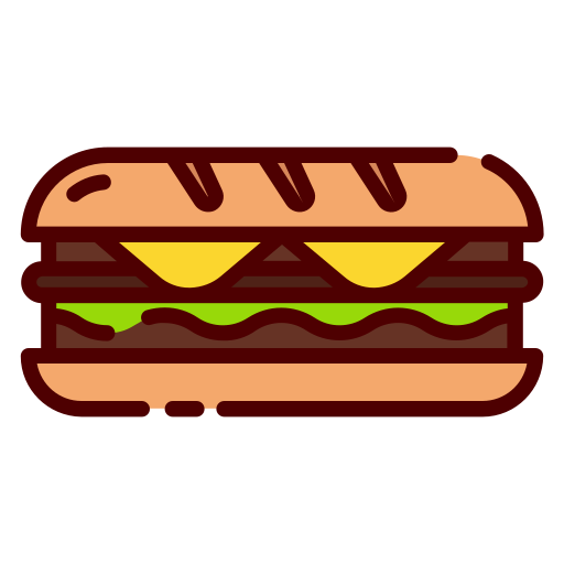 sandwich Good Ware Lineal Color icono