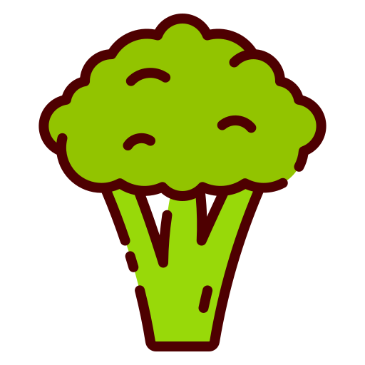 broccoli Good Ware Lineal Color icoon