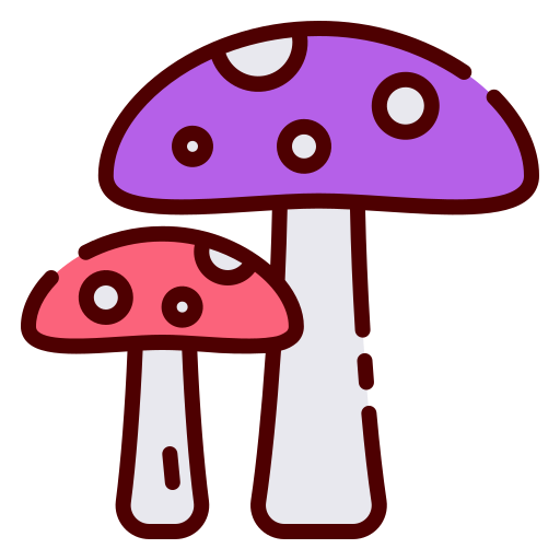Mushroom Good Ware Lineal Color icon