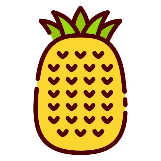 Pineapple Good Ware Lineal Color icon