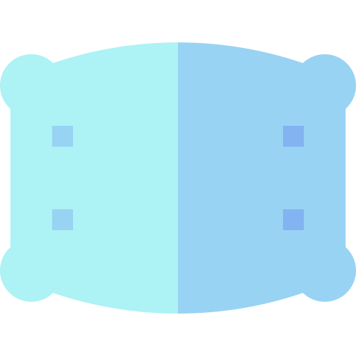 almohada Basic Straight Flat icono