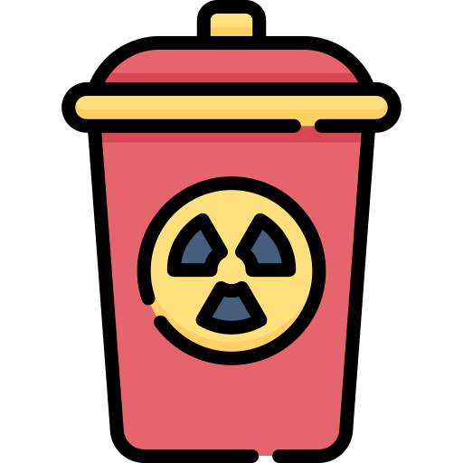 radioaktiv Special Lineal color icon