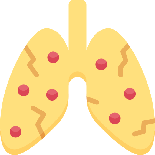 Lungs Special Flat icon