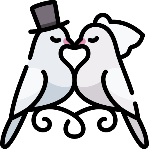 Doves Special Lineal color icon
