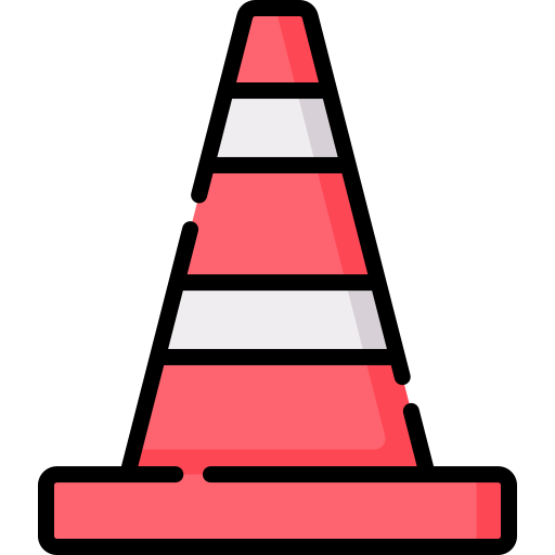 Дорожный конус Special Lineal color иконка