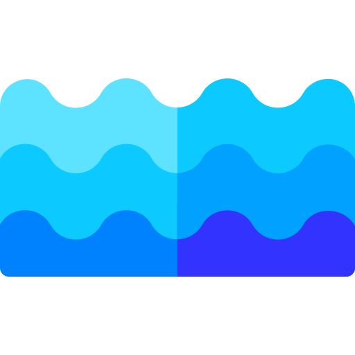 Sea Basic Rounded Flat icon