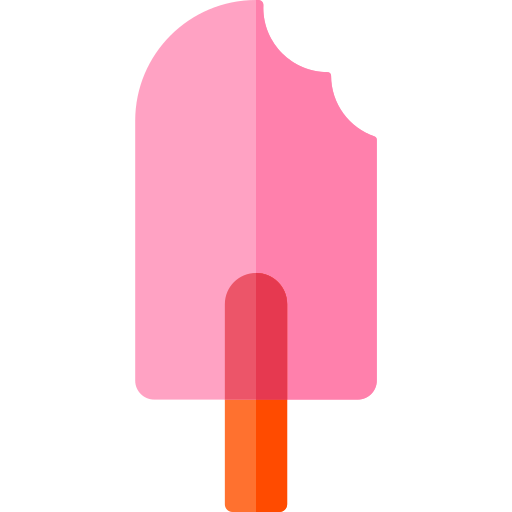 Ice lolly Basic Rounded Flat icon