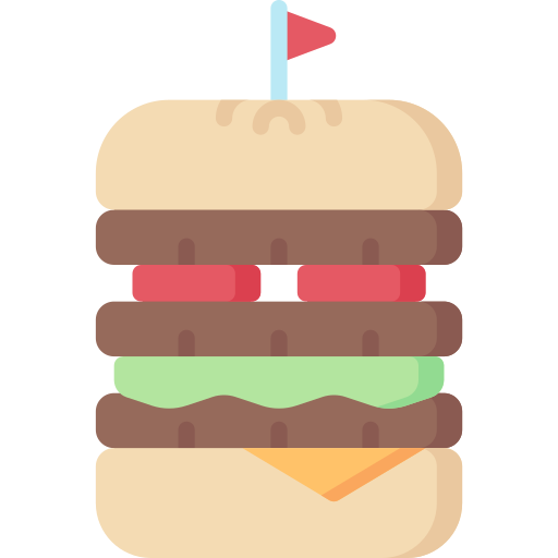 hamburger Special Flat ikona