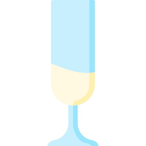 White wine Special Flat icon