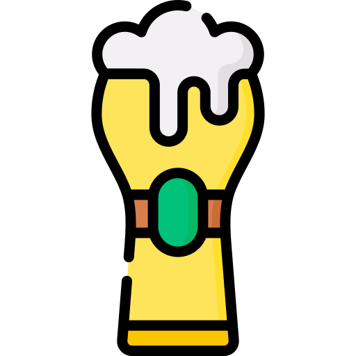kufel piwa Special Lineal color ikona