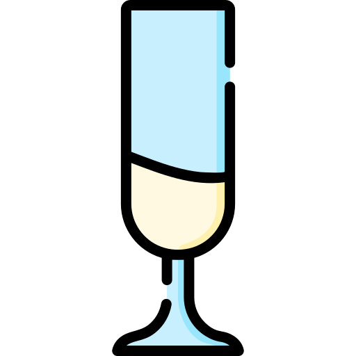 белое вино Special Lineal color иконка