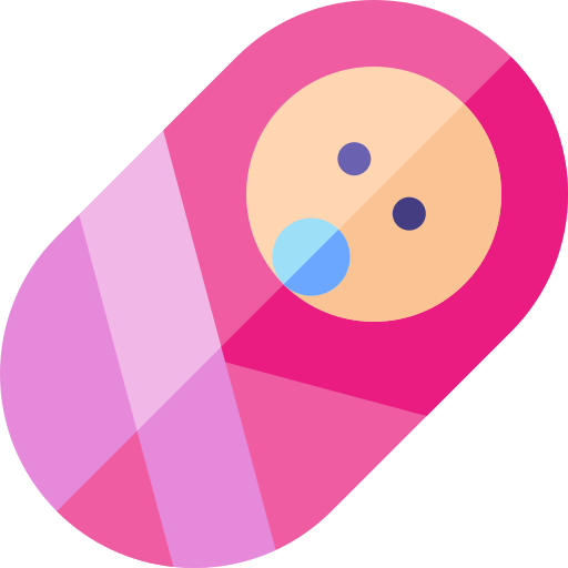 neonato Basic Rounded Flat icona
