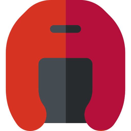 ボクシング ヘルメット Basic Rounded Flat icon