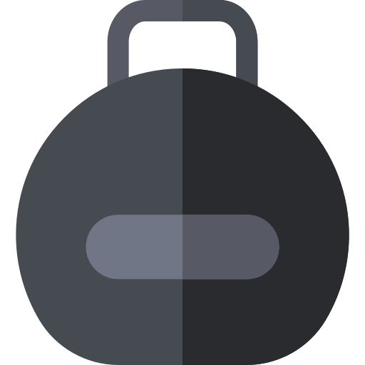 Kettlebell Basic Rounded Flat icon