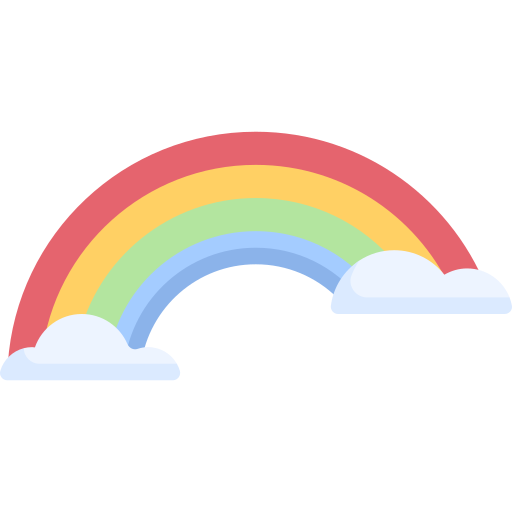 arco iris Special Flat icono