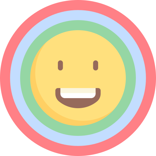 Smiley Special Flat icon