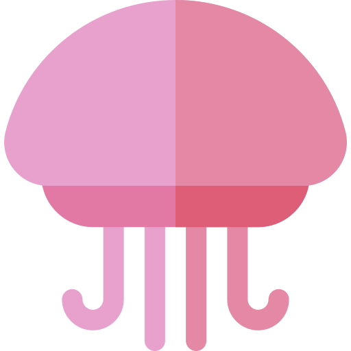 Jellyfish Basic Rounded Flat icon