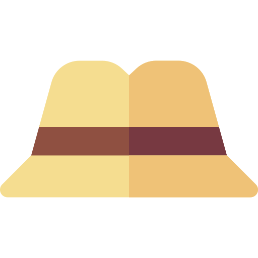 sombrero Basic Rounded Flat icono