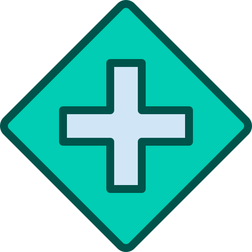 Hospital sign Berkahicon Lineal Color icon