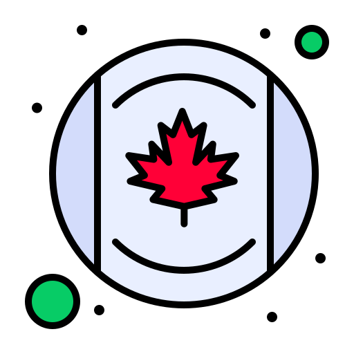 캐나다 Flatart Icons Lineal Color icon