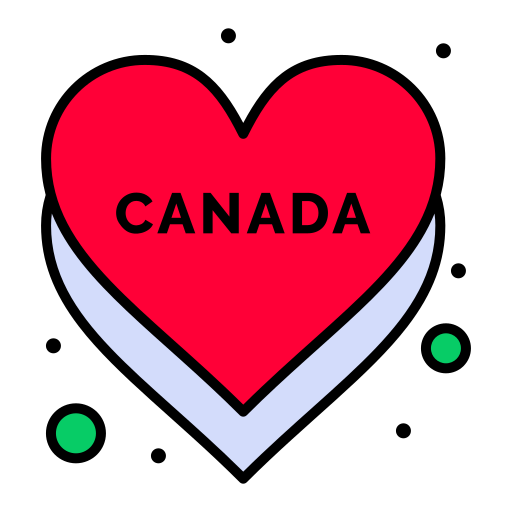 Canada Flatart Icons Lineal Color icon