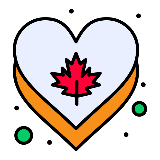 Canada Flatart Icons Lineal Color icon
