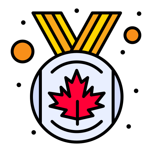Медаль Flatart Icons Lineal Color иконка