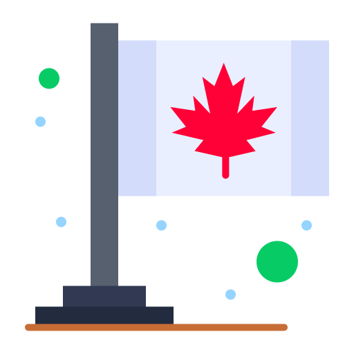 kanada Flatart Icons Flat ikona