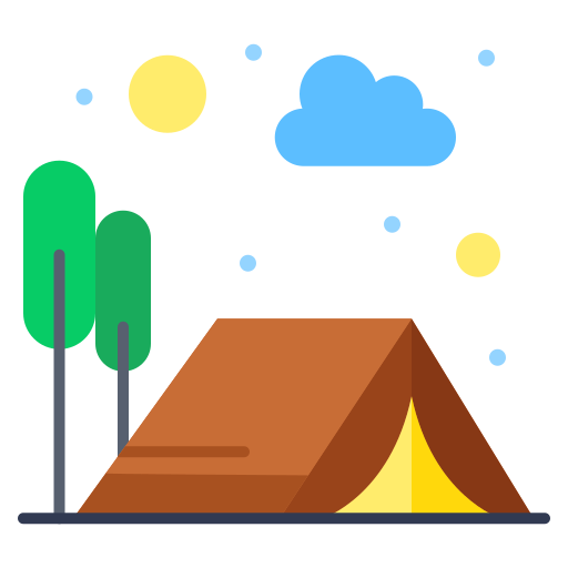 camping Flatart Icons Flat Icône