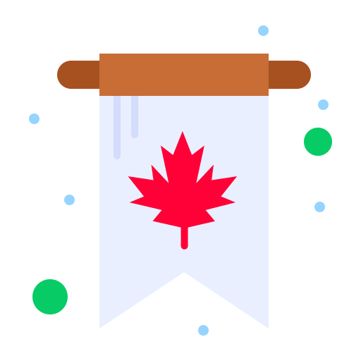 canada Flatart Icons Flat icoon