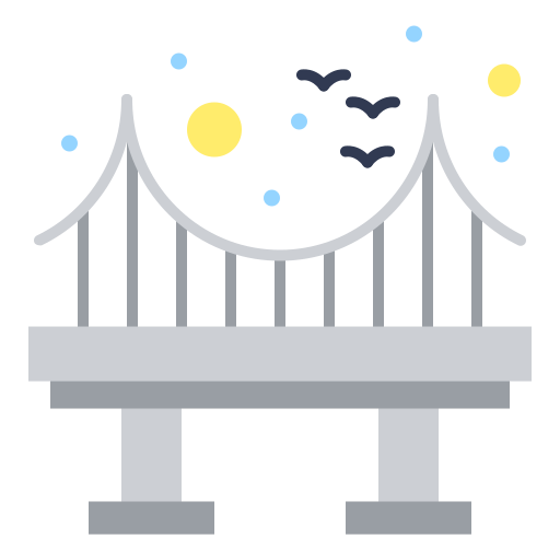 Мост Flatart Icons Flat иконка