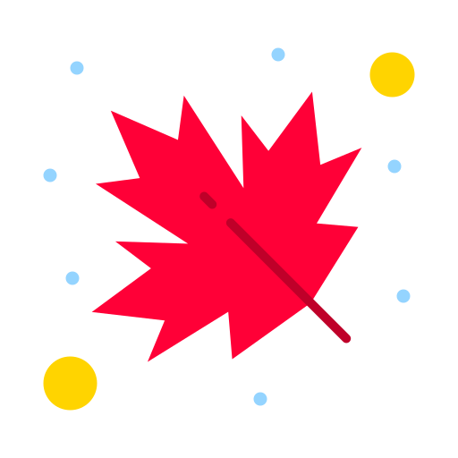 Maple leaf Flatart Icons Flat icon