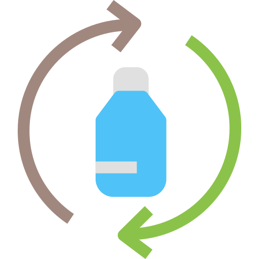 Recycle bottle Generic Flat icon