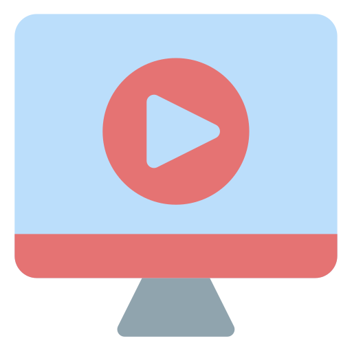 Video advertising Generic Flat icon