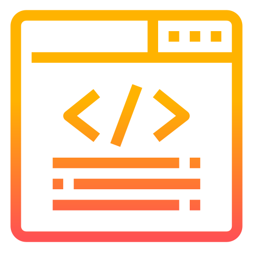 웹 프로그래밍 Generic Gradient icon